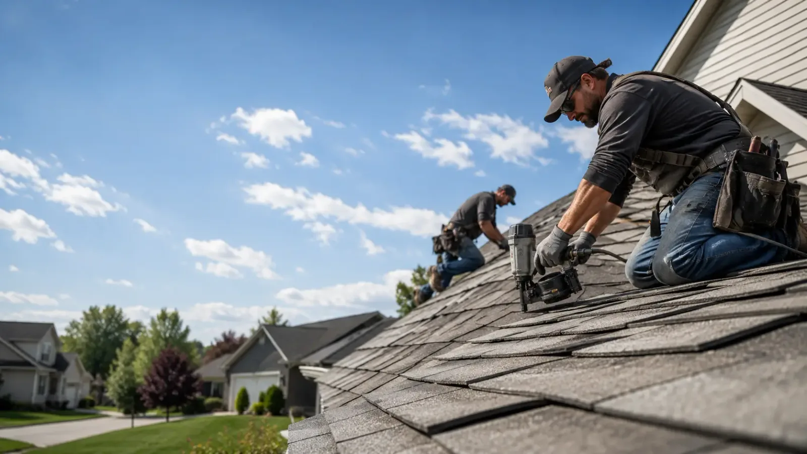 Storm Damage Roof Repair in Leedey, OK near me